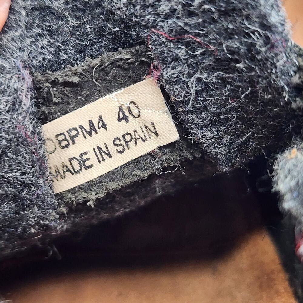 LL Bean Gray Wool Felt Clog Buckle Women's 40 US 8.5 Gorpcore Cabin - Picture 7 of 8
